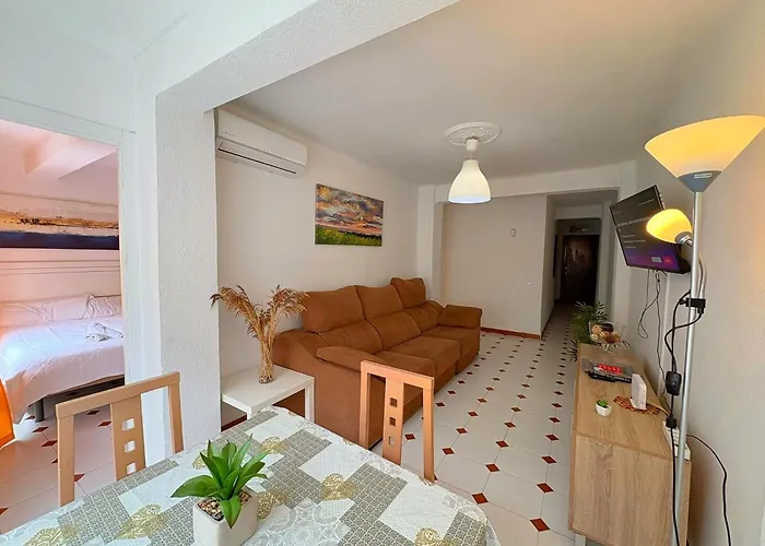 Reyhouse Huelin 3Rooms Cerca De La Playa Con Ac